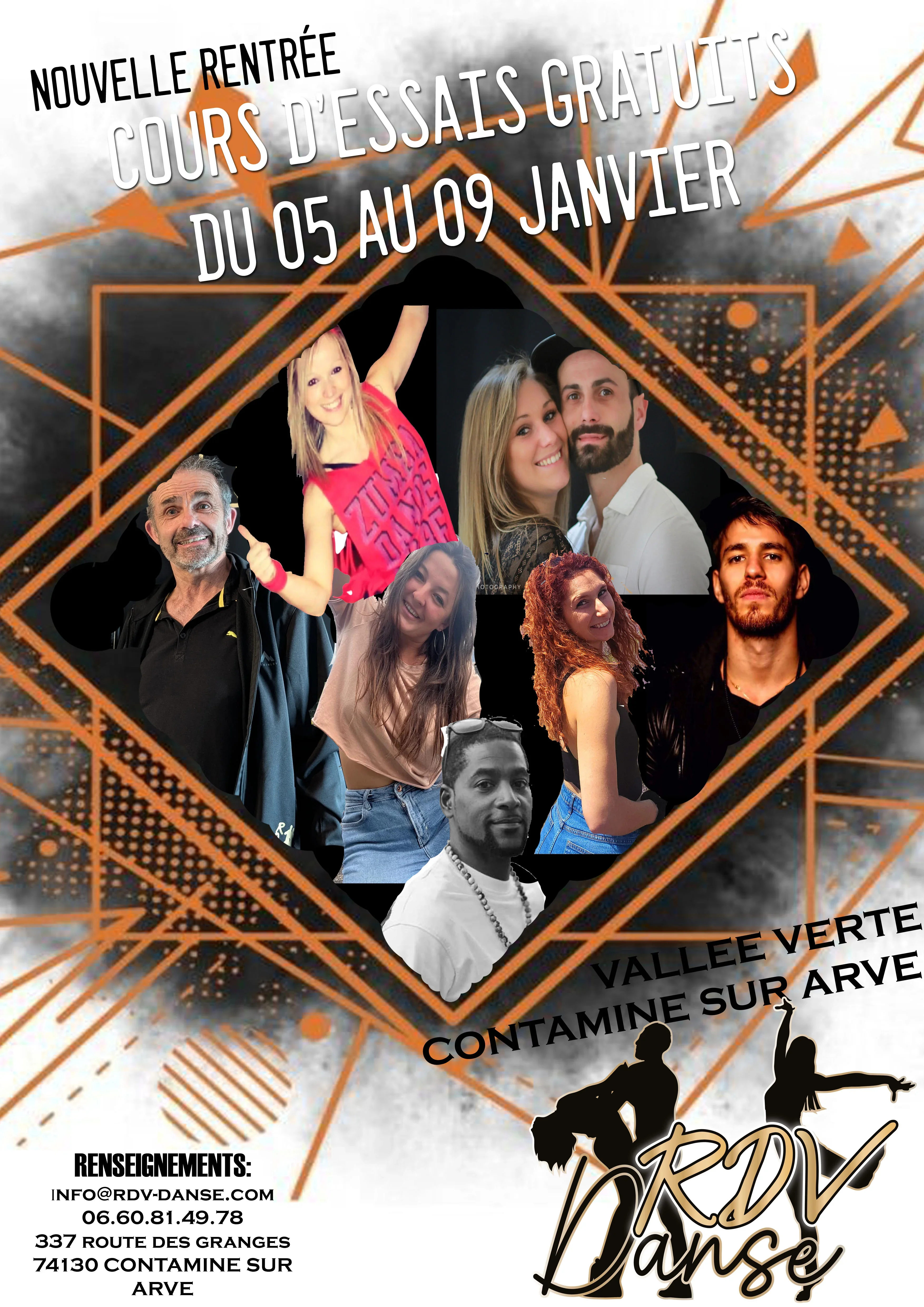 Nouvelle Rentrée - Cours d'essais gratuits - 5 au 9 janvier 2026