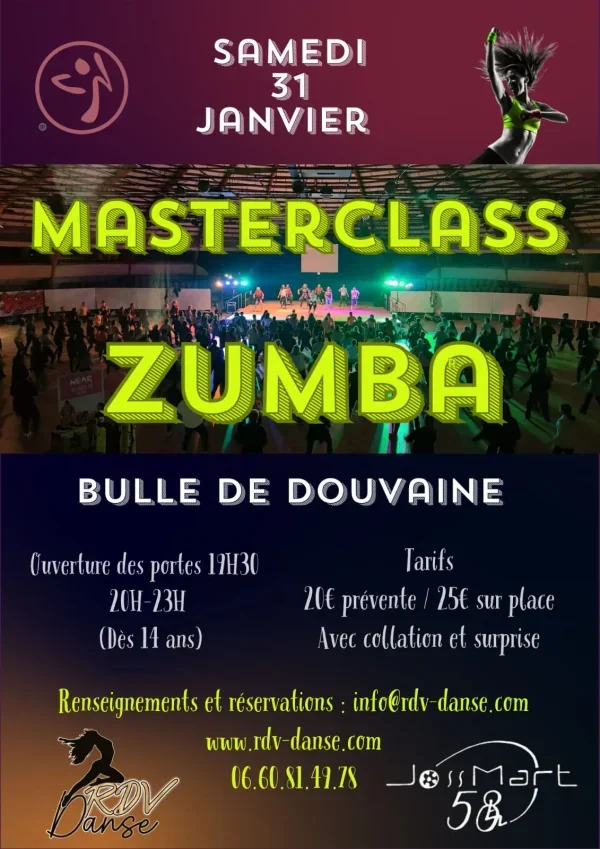 Masterclass Zumba - 31 janvier 2026